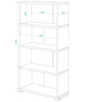 Стеллаж СБ-10.4