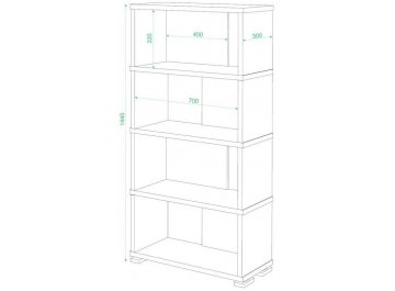 Стеллаж Эланта-10/4