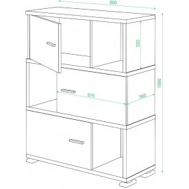 Стеллаж СБ-30.3