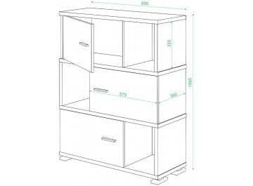 Стеллаж СБ-30.3
