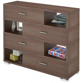 Комод Домино СБ-40/4 Ш-Ч