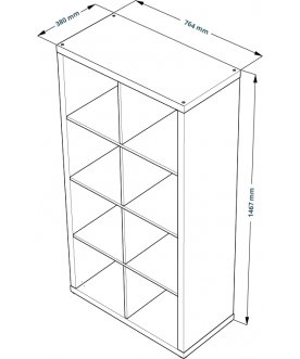 Стеллаж Фора 8
