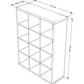 Стеллаж Фора 12