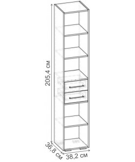 Стеллаж Стеллаж 382 СТ.153.382-01