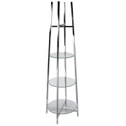 прозрачное стекло / хром