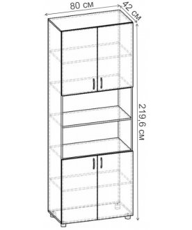 Стеллаж Стеллаж 800 СТ.027.800-01
