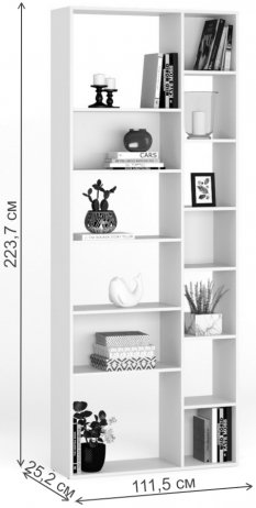 Стеллаж Алстар-12 черный