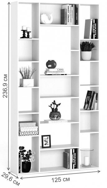 Стеллаж Алстар-23 венге