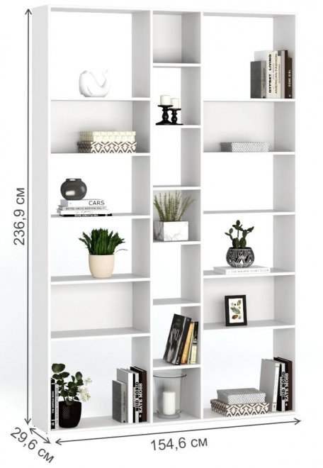 Стеллаж Алстар-24 венге