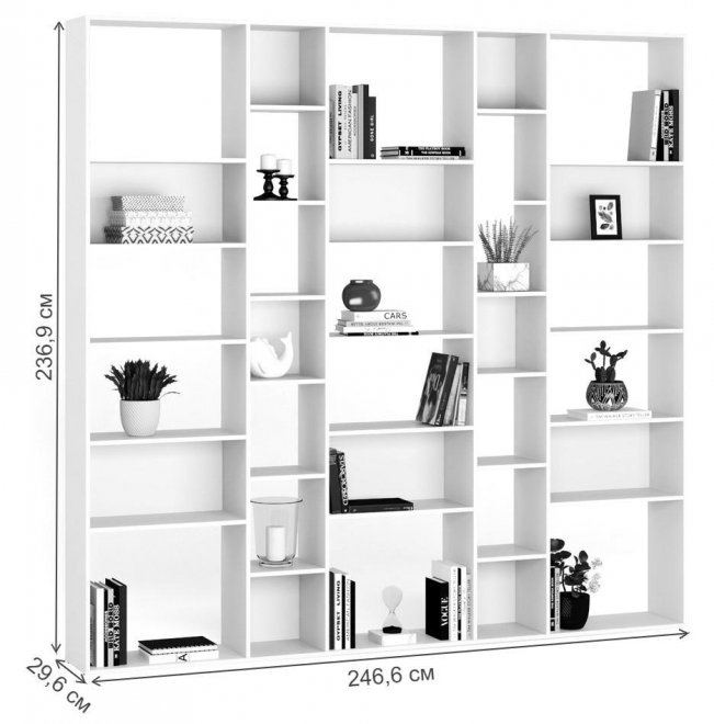 Стеллаж Алстар-28 орех