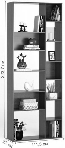 Стеллаж Алстар-2 вишня