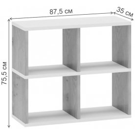 Стеллаж Бартоло СПД 2-2 ШК