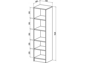 Стеллаж Бостон-1