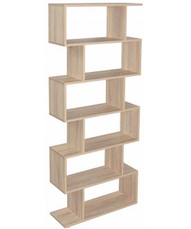 Стеллаж Brabix Scandi SH-008 дуб сонома