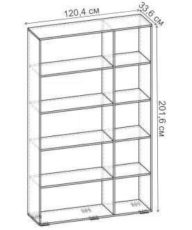 Стеллаж Бриз-5.00 СТ.100.1204-00