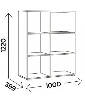 Стеллаж Чернин