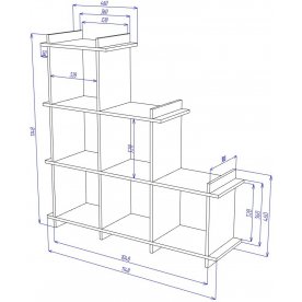 Стеллаж Cross СЛН К