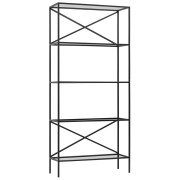 прозрачное стекло / черный