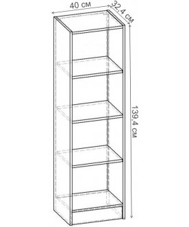 Стеллаж Лайн-44 СТ.050.400-00