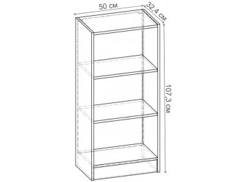 Стеллаж Лайн-53 СТ.049.500-00