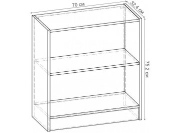 Стеллаж Лайн-72 СТ.048.700-00