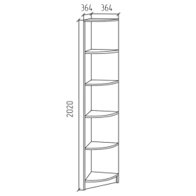 Стеллаж ПРСУ