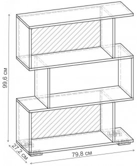 Стеллаж Норд-3.05 СТ.072.798-00