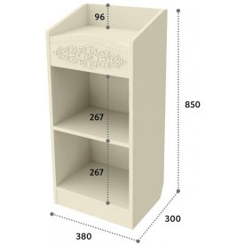 Стеллаж Ассоль АС-66