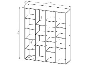 Стеллаж СТ174