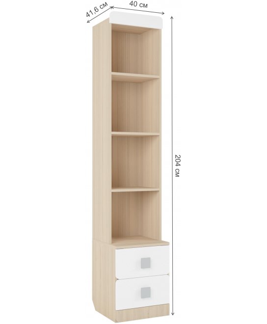 Стеллаж Стиль № 5.2 туя светлая