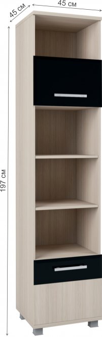 Стеллаж Ультра № 5.2 шимо светлый