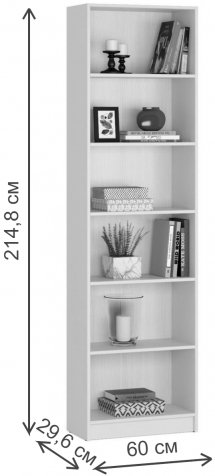 Стеллаж Веста-21 дуб сонома