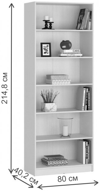 Стеллаж Веста-32 белый