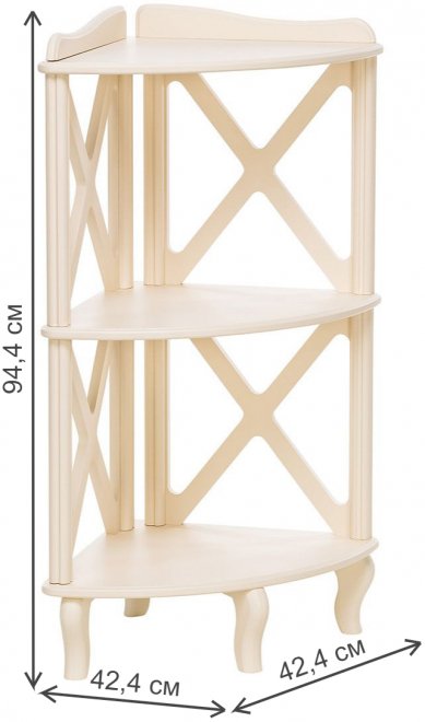 Стеллаж Заварин 2 дуб шампань