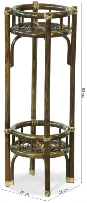 Цветочница Calamus Rotan 15/08 олива