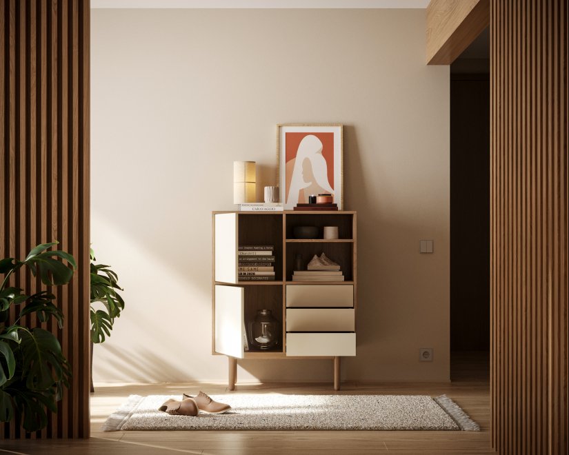 Тумба Алиса (Alice) ALC09 Бежевый