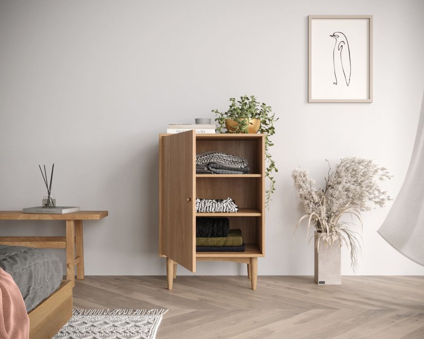 Тумба Баббл (Bubbles) BBL02S Орех