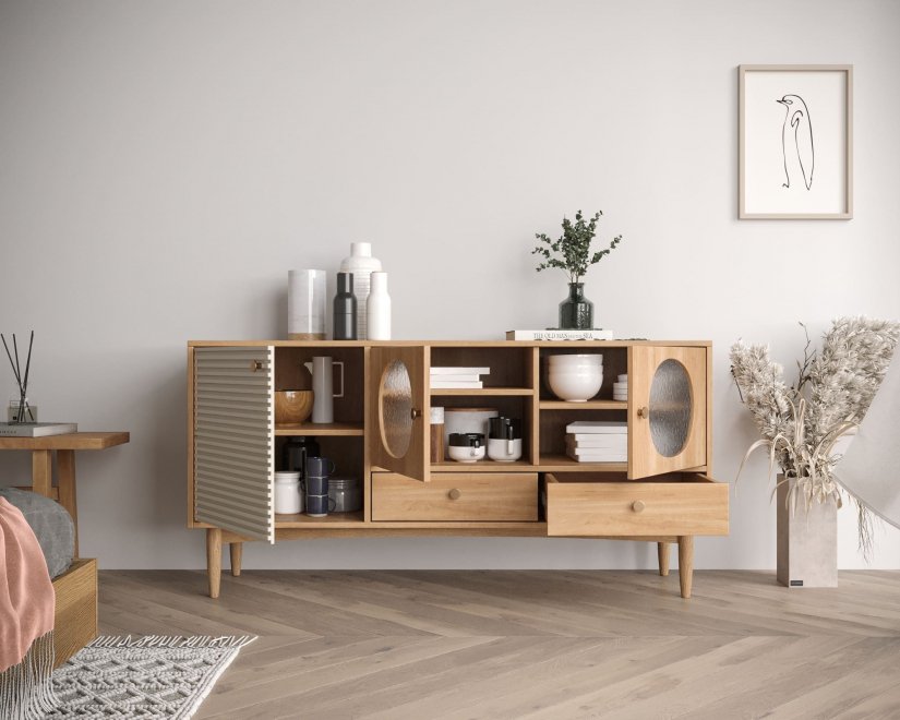 Тумба Баббл (Bubbles) BBL03 Орех