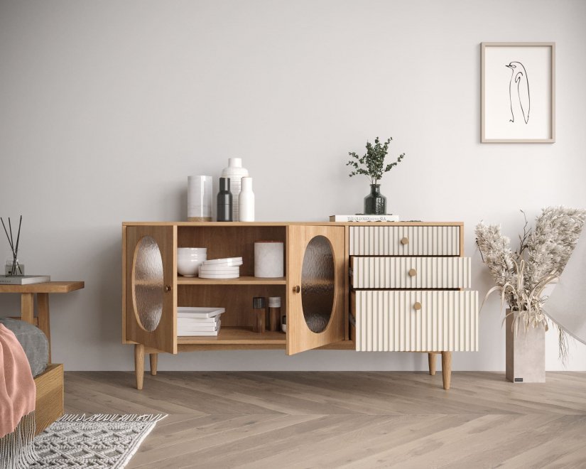 Тумба Баббл (Bubbles) BBL05 Орех