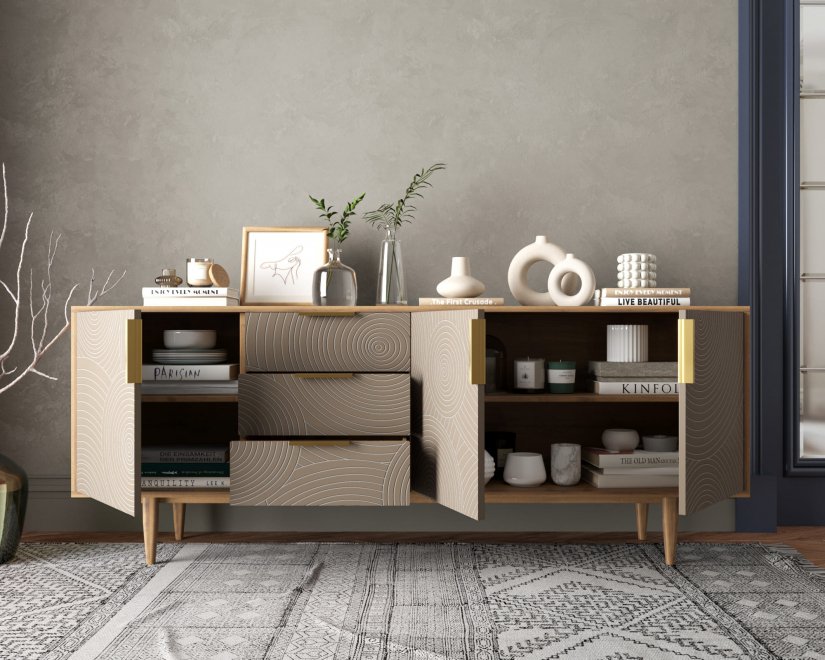 Тумба Лайн (Line) R25/beige Бежевый