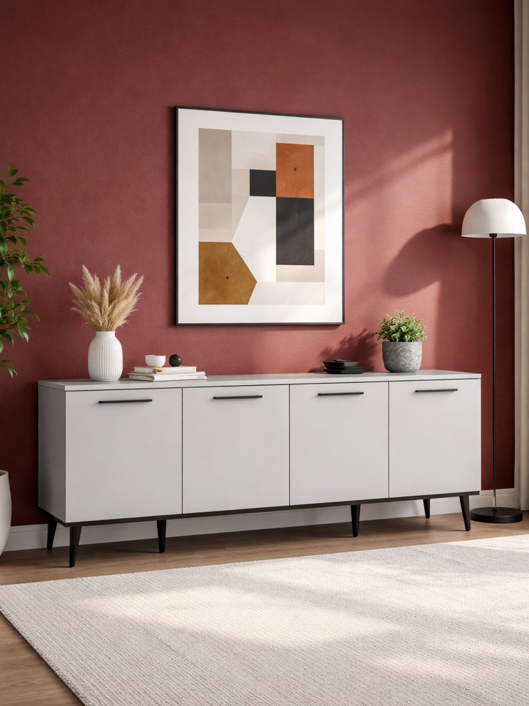 ТВ-тумба Арден шиншилла серая