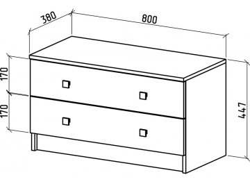 ТВ-тумба Бостон-2