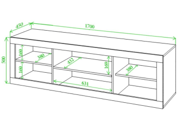 ТВ-тумба Той 170 ШШ