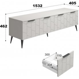 ТВ-тумба Контемпо