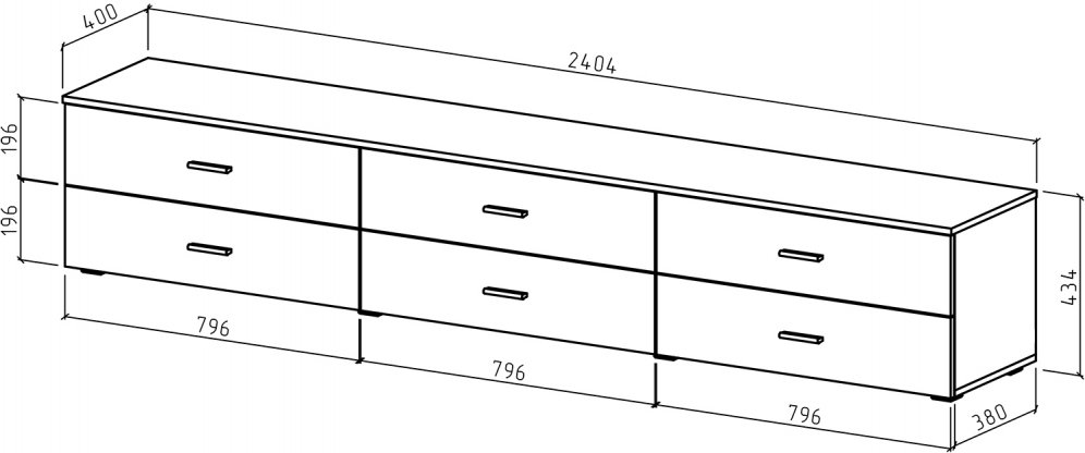 ТВ-тумба Мартин-8 белый
