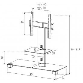 ТВ-тумба PL 2500