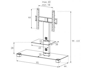 ТВ-тумба PL 2500