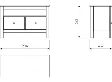 ТВ-тумба Сага