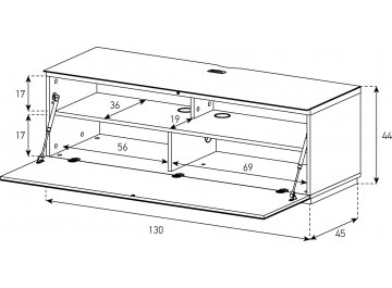 ТВ-тумба ST 130F