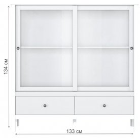 Витрина Хельга KOM2W2S